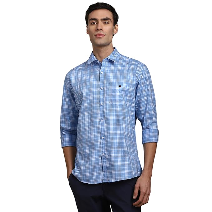 checked shirt men