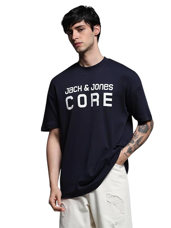 black oversized t shirt